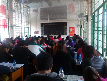 航帆培訓(xùn)2012年德宏州事業(yè)單位招聘考試培訓(xùn)課堂實況照片2