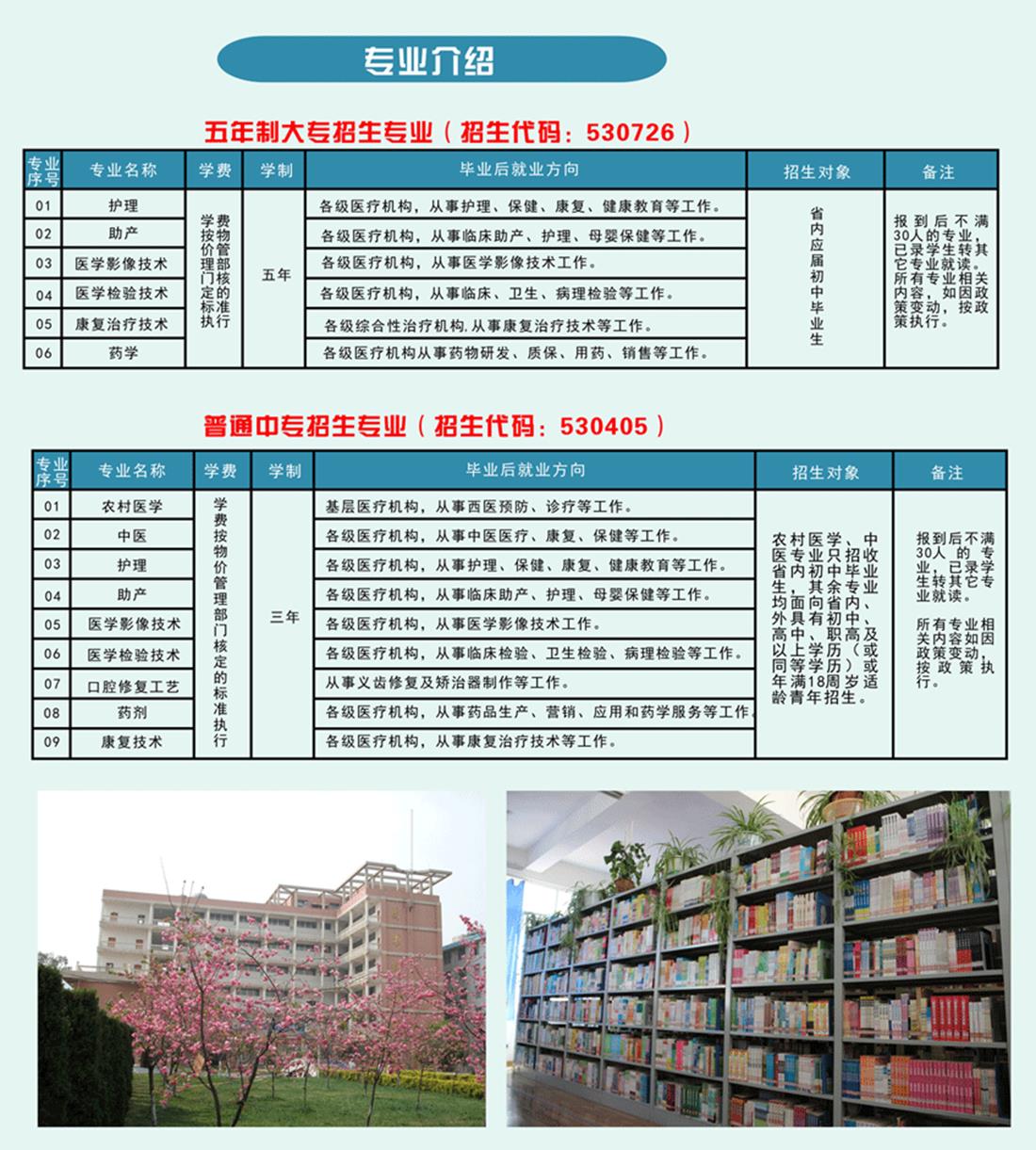 昆明衛(wèi)生職業(yè)學院招生簡章